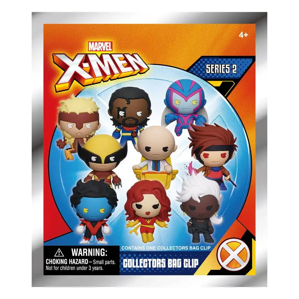 Marvel 3D PVC-Taschenanhänger X-men Classic Series 2 Display (24) - Smalltinytoystore