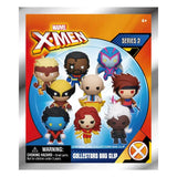 Marvel 3D PVC-Taschenanhänger X-men Classic Series 2 Display (24) - Smalltinytoystore