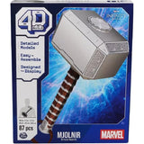 Marvel: 4D Build - Thor Mjolnir Hammer 3D Puzzle - Smalltinytoystore