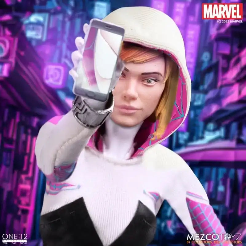 Marvel Actionfigur 1/12 Ghost-Spider from Earth-65 16 cm - Smalltinytoystore