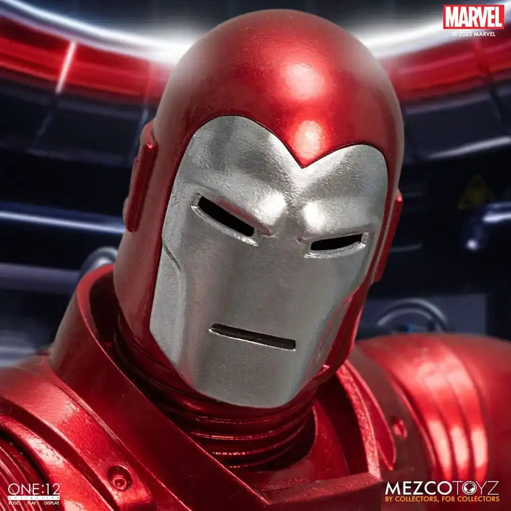 Marvel Actionfigur 1/12 Iron Man (Silver Centurion Edition) 16 cm - Smalltinytoystore
