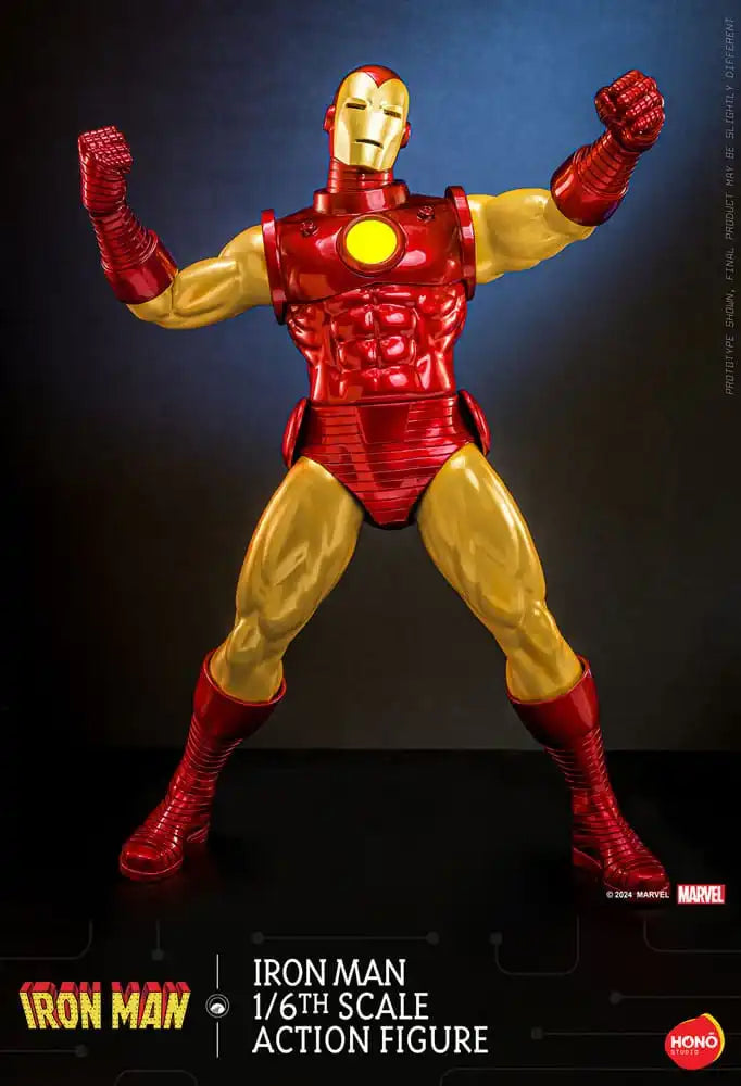 Marvel Actionfigur 1/6 Iron Man 32 cm - Smalltinytoystore