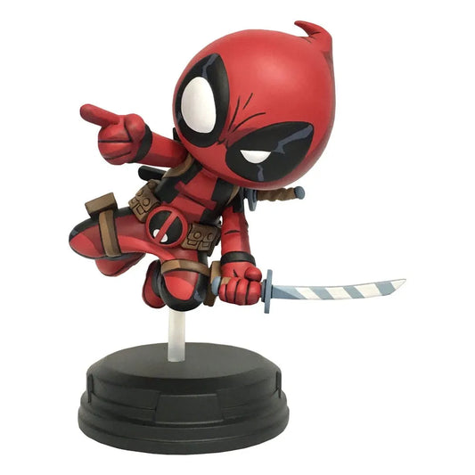 Marvel Animated Statue Deadpool (Jumping) 18 cm - Smalltinytoystore