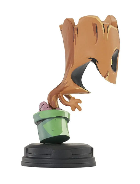 Marvel Animated Statue Groot (in Pot) 10 cm - Smalltinytoystore