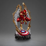 Marvel Art Scale Deluxe Statue 1/10 Spider-man Iron Armor Comics (CCXP Exclusive 2024) 24 cm - Smalltinytoystore