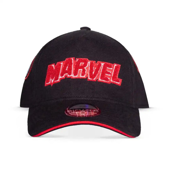 Marvel Baseball Cap Logo Red & White - Smalltinytoystore