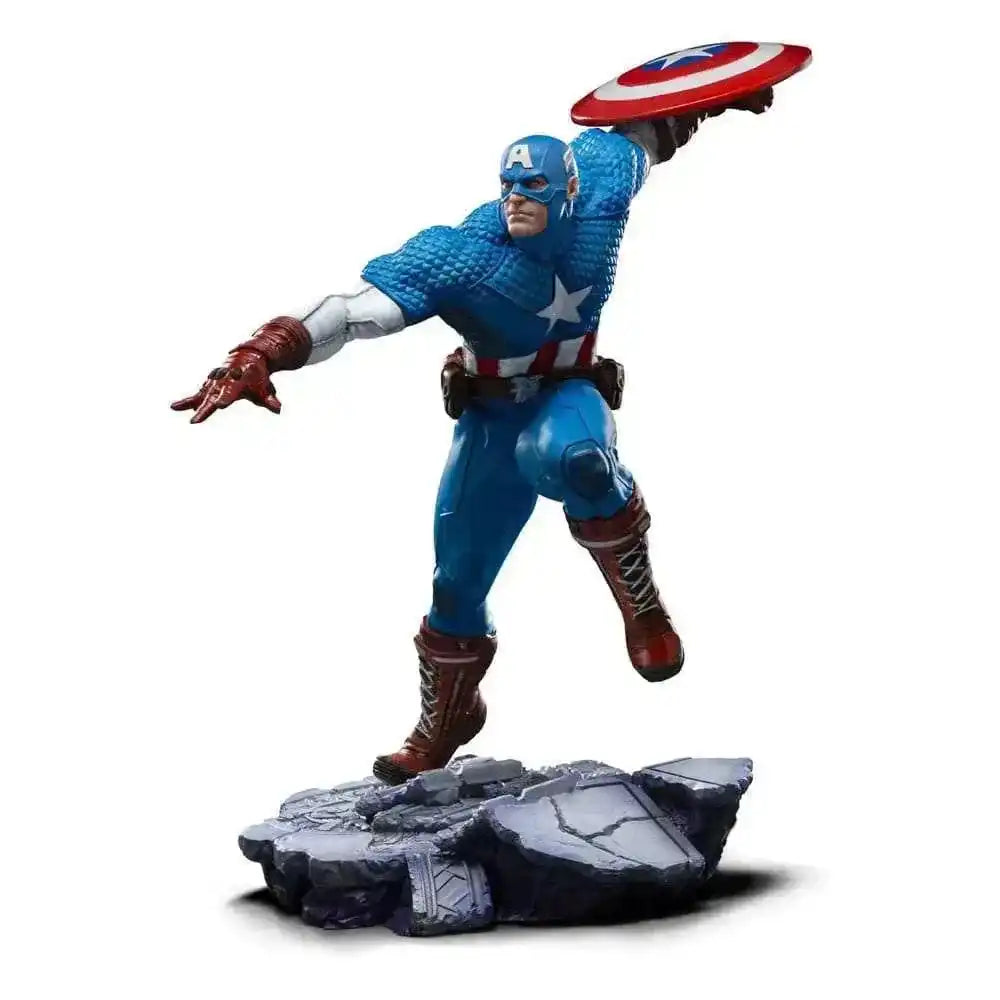 Marvel BDS Art Scale Statue 1/10 Captain America 22 cm - Smalltinytoystore