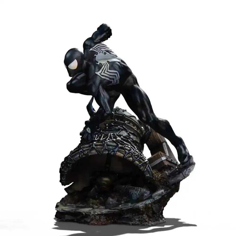 Marvel BDS Art Scale Statue 1/10 Spider-Man Black Costume 20 cm