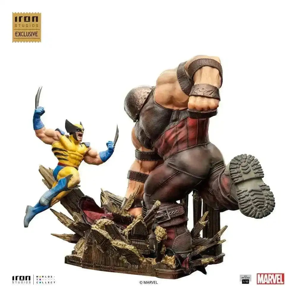 Marvel BDS Art Scale Statue 1/10 Wolverine vs Juggernaut heo EU Exclusive 30 cm - Smalltinytoystore