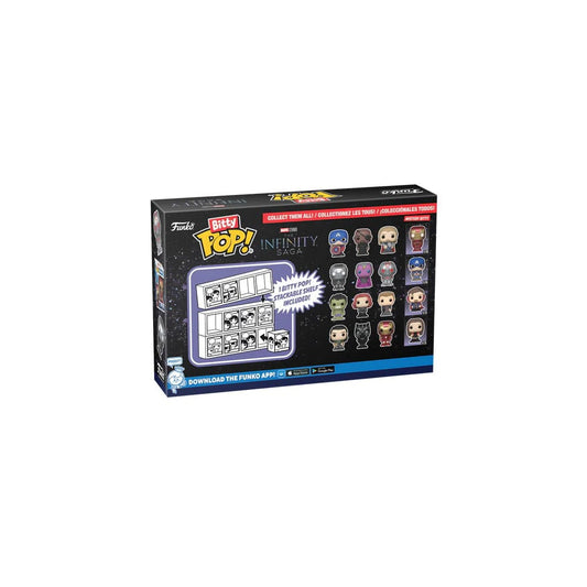 Marvel Bitty POP! Vinyl Figuren 4er-Pack Iron Man 2,5 cm - Smalltinytoystore