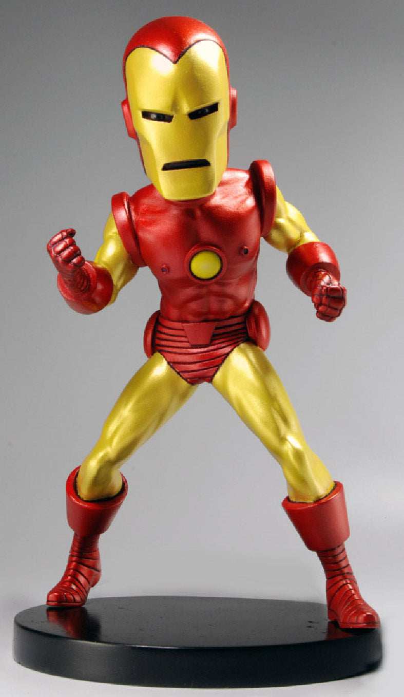 Marvel Classic Extreme Head Knocker Wackelkopf-Figur Iron Man 20 cm - Smalltinytoystore