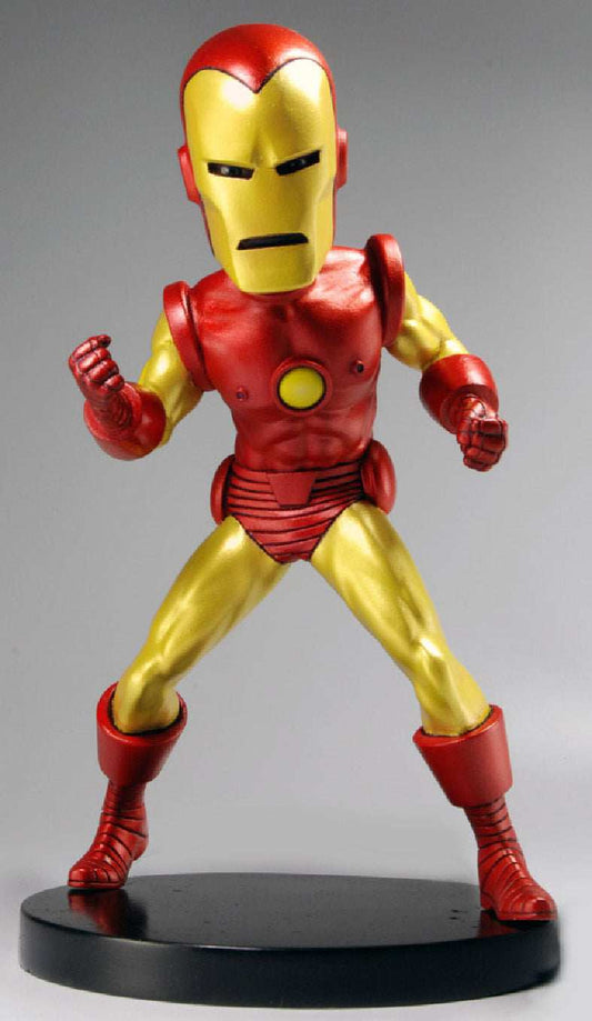 Marvel Classic Extreme Head Knocker Wackelkopf-Figur Iron Man 20 cm - Smalltinytoystore