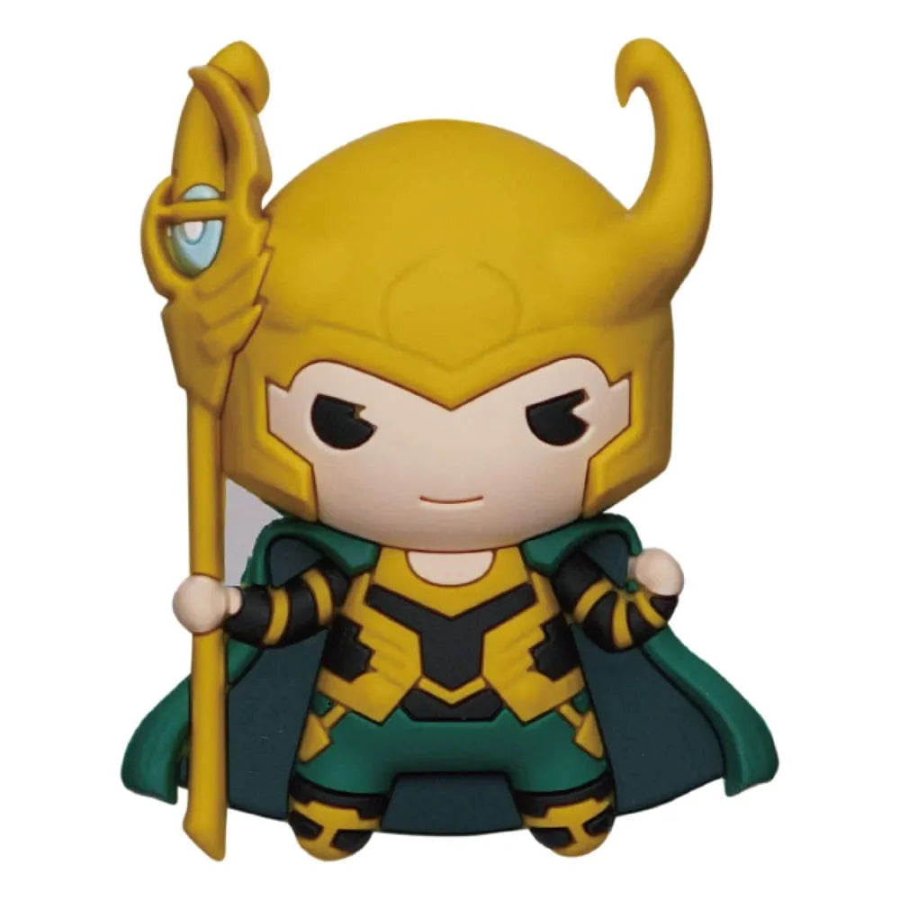 Marvel Classic Loki 3D Magnet - Smalltinytoystore