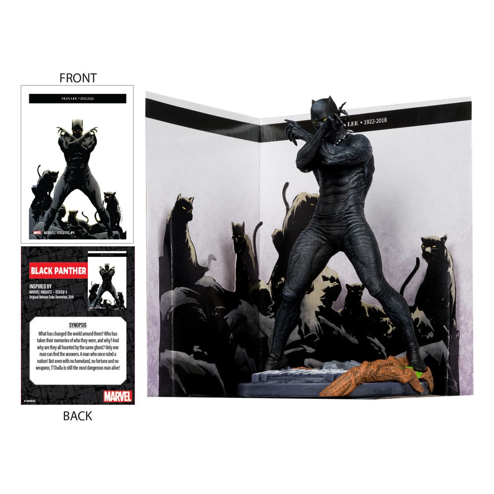 Marvel Collection PVC Statue 1/10 Black Panther (Marvel Knights #4) 17 cm - Smalltinytoystore