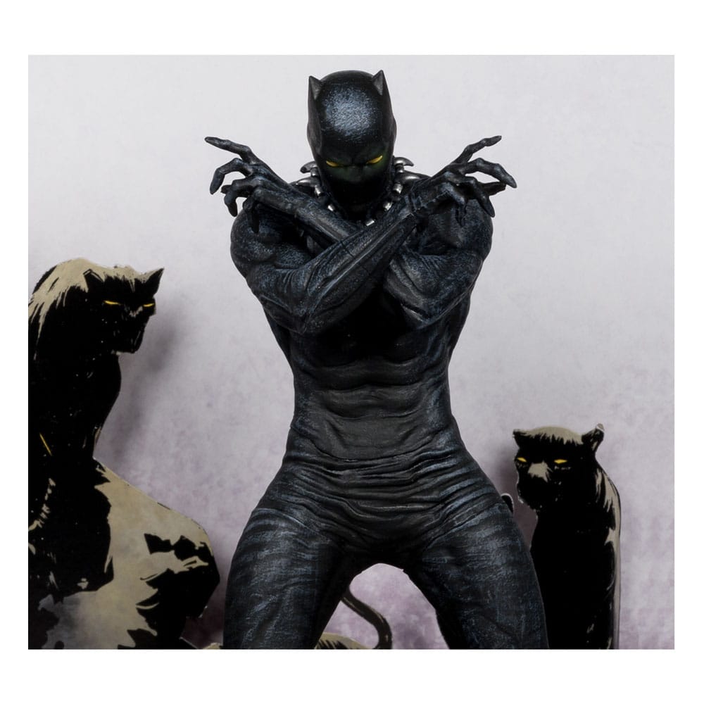 Marvel Collection PVC Statue 1/10 Black Panther (Marvel Knights #4) 17 cm - Smalltinytoystore