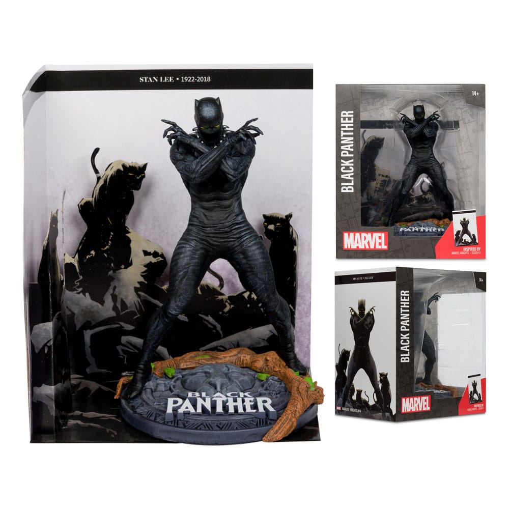 Marvel Collection PVC Statue 1/10 Black Panther (Marvel Knights #4) 17 cm - Smalltinytoystore