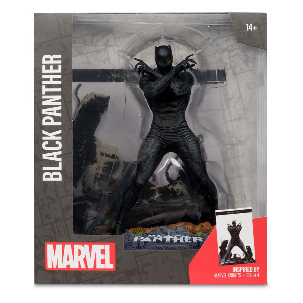 Marvel Collection PVC Statue 1/10 Black Panther (Marvel Knights #4) 17 cm - Smalltinytoystore