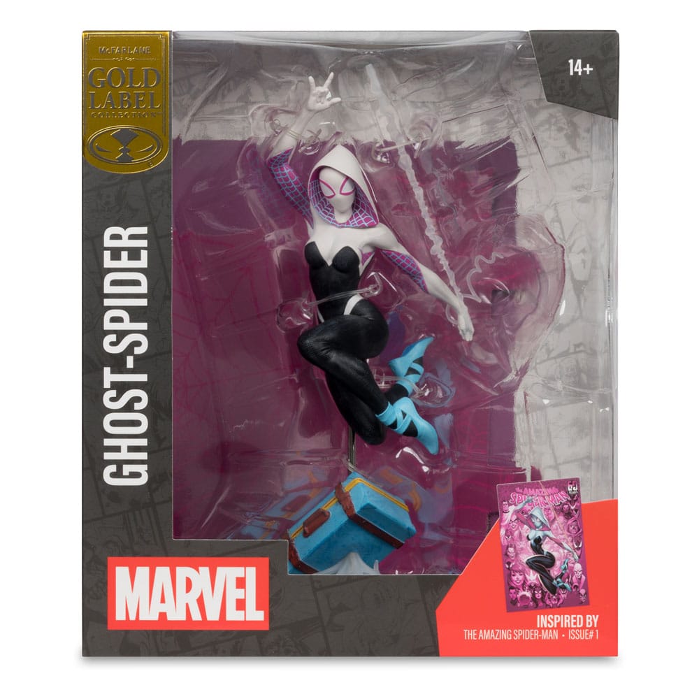 Marvel Collection PVC Statue 1/10 Ghost-Spider (The Amazing Spider-Man #1) 17 cm - Smalltinytoystore