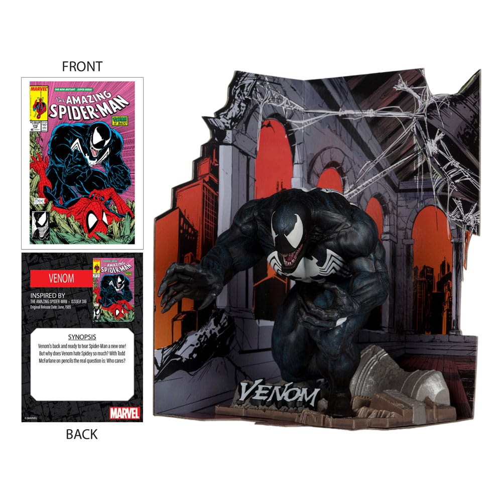 Marvel Collection PVC Statue 1/10 Venom (The Amazing Spider-Man #316) 16 cm - Smalltinytoystore