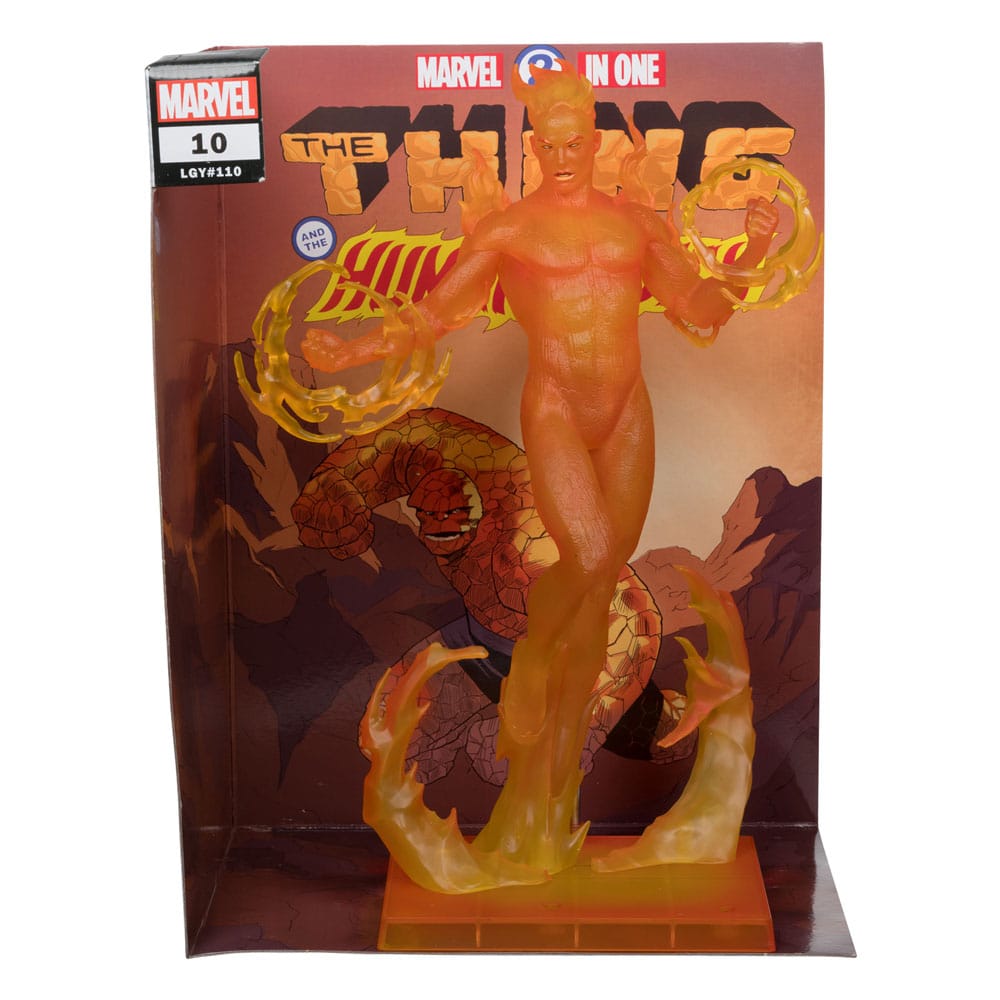 Marvel Collection PVC Statue 1/6 Human Torch (Marvel 2 in 1 #10) 29 cm - Smalltinytoystore