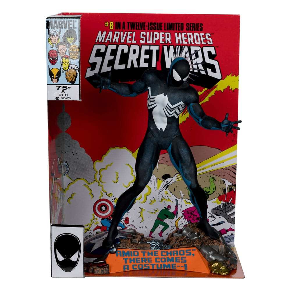 Marvel Collection PVC Statue 1/6 Spider-Man (Marvel Super Heroes Secret Wars #8) 27 cm - Smalltinytoystore