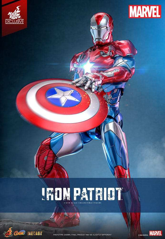 Marvel Comic Diecast Masterpiece 1/6 Iron Patriot Hot Toys Exclusive HOT TOYS - Smalltinytoystore