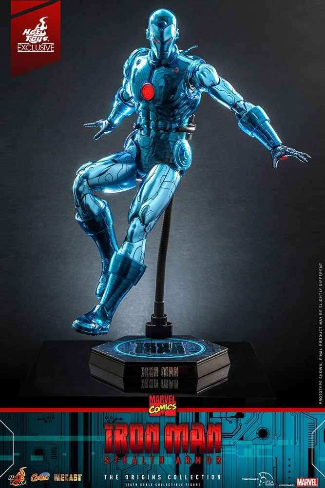 Marvel Comics Diecast 1/6 Iron Man (Stealth Armor) Hot Toys Exclusive 33 cm HOT TOYS - Smalltinytoystore