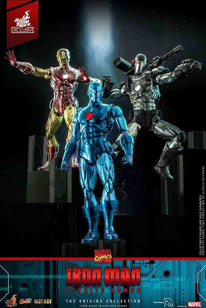 Marvel Comics Diecast 1/6 Iron Man (Stealth Armor) Hot Toys Exclusive 33 cm HOT TOYS - Smalltinytoystore