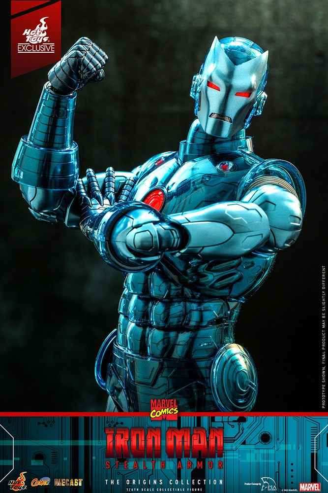 Marvel Comics Diecast 1/6 Iron Man (Stealth Armor) Hot Toys Exclusive 33 cm - Smalltinytoystore