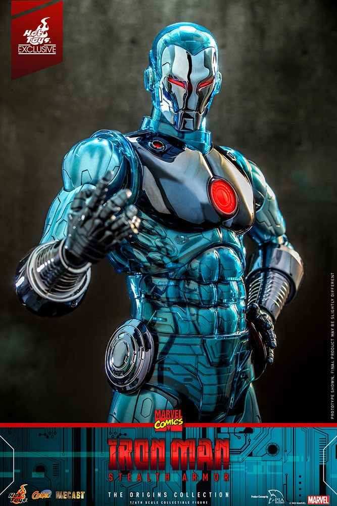 Marvel Comics Diecast 1/6 Iron Man (Stealth Armor) Hot Toys Exclusive 33 cm - Smalltinytoystore