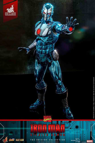 Marvel Comics Diecast 1/6 Iron Man (Stealth Armor) Hot Toys Exclusive 33 cm - Smalltinytoystore