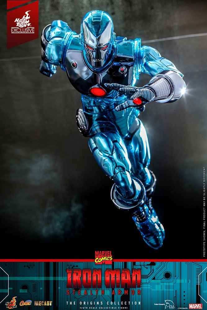 Marvel Comics Diecast 1/6 Iron Man (Stealth Armor) Hot Toys Exclusive 33 cm - Smalltinytoystore