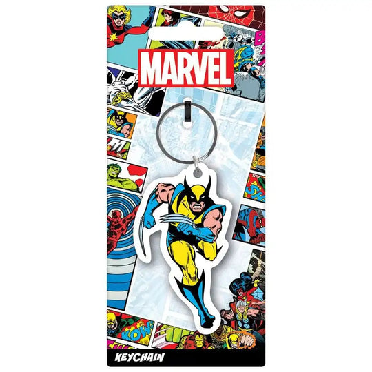 Marvel Comics Gummi-Schlüsselanhänger Wolverine - Smalltinytoystore