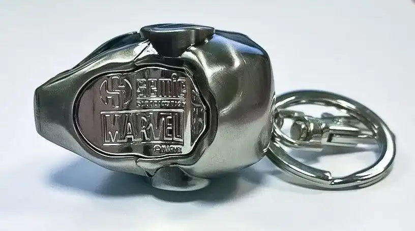 Marvel Comics Metall-Schlüsselanhänger Iron Man Helm Mark II