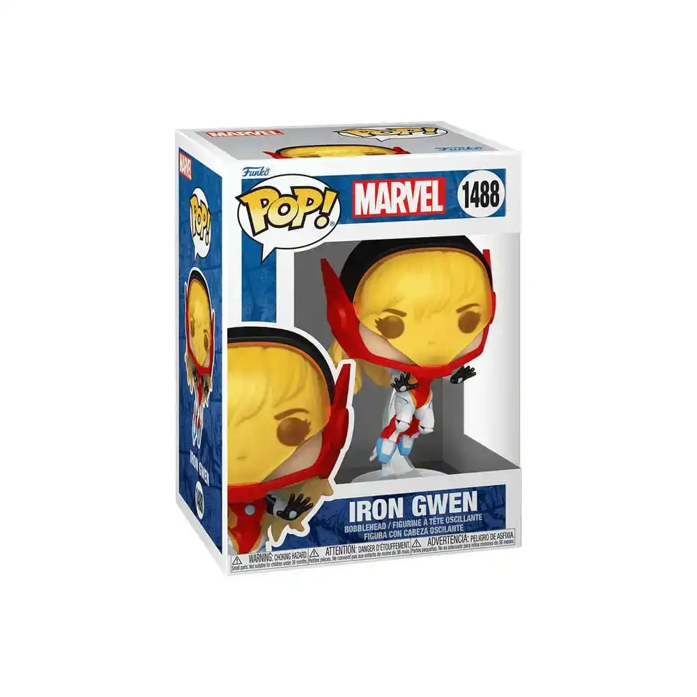 Marvel Comics POP! Comic Books Vinyl Figur Iron Gwen 9 cm - Smalltinytoystore