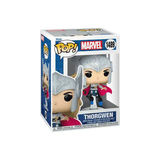 Marvel Comics POP! Comic Books Vinyl Figur Thorgwen 9 cm - Smalltinytoystore