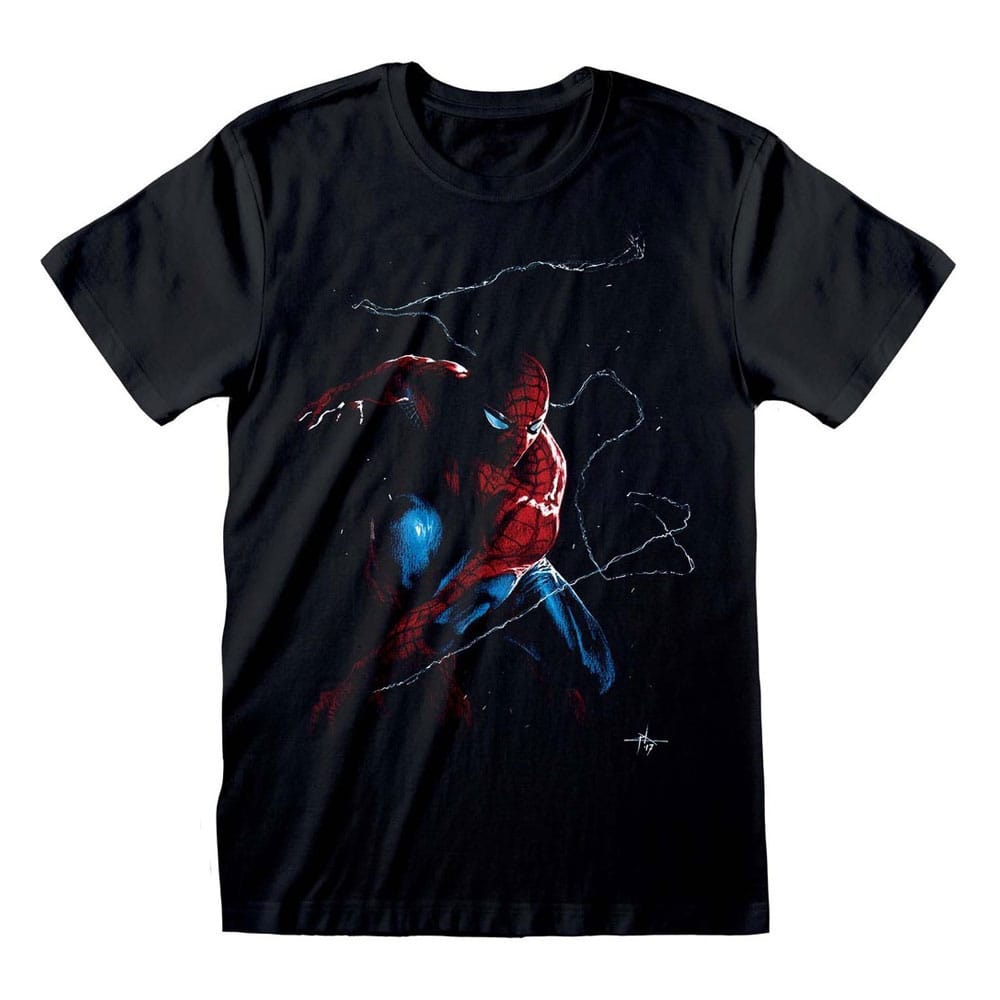 Marvel Comics Spider-Man T-Shirt Spidey Art Größe M - Smalltinytoystore