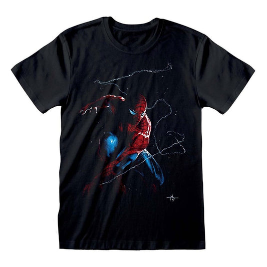 Marvel Comics Spider-Man T-Shirt Spidey Art Größe M - Smalltinytoystore