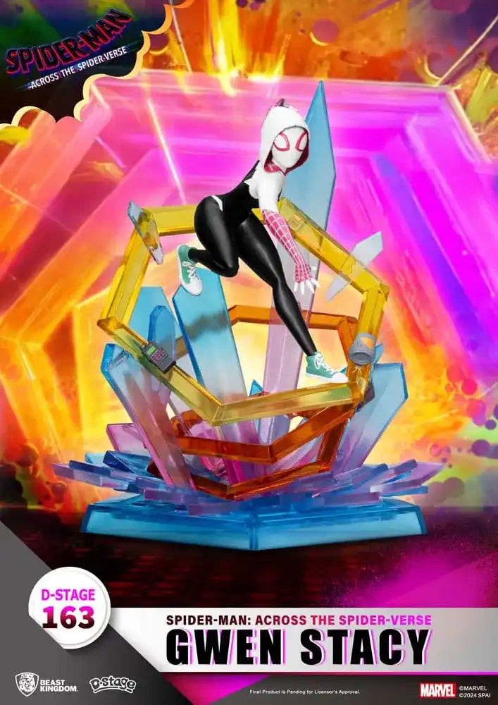 Marvel D-Stage PVC Diorama Spider-Man: Across the Spider-Verse Gwen Stacy 15 cm - Smalltinytoystore