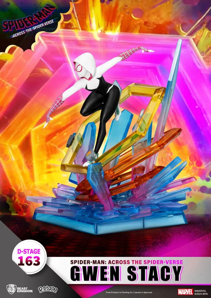 Marvel D-Stage PVC Diorama Spider-Man: Across the Spider-Verse Gwen Stacy 15 cm - Smalltinytoystore