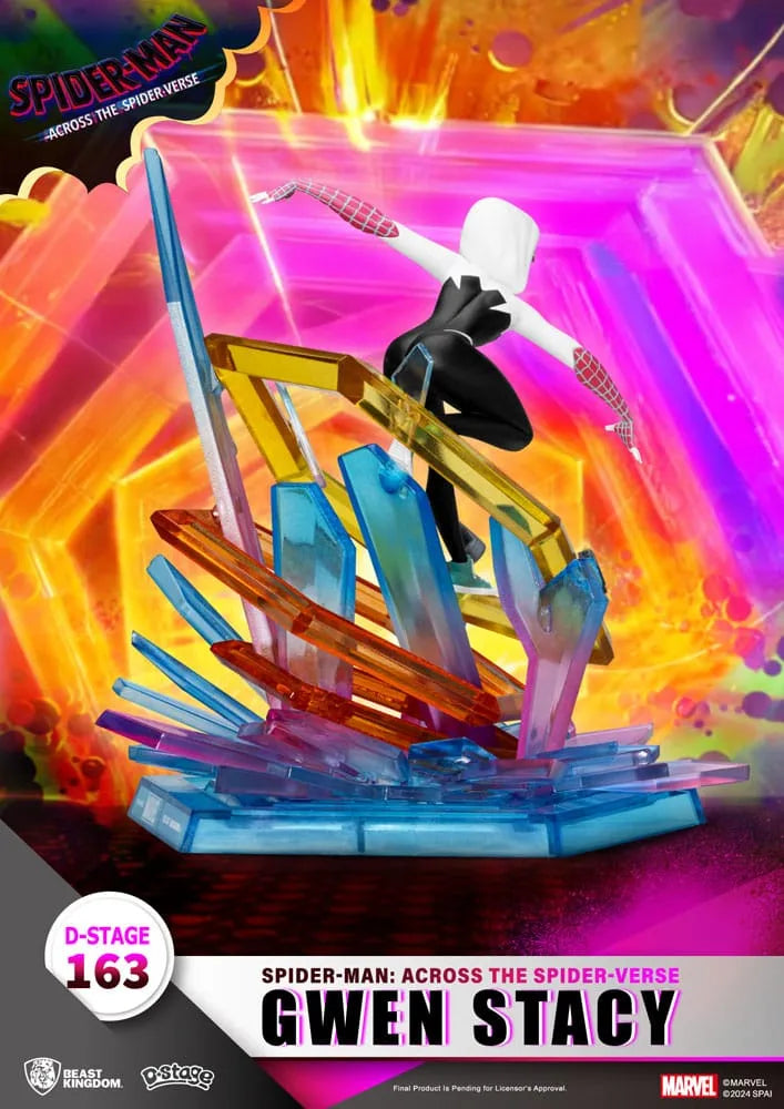 Marvel D-Stage PVC Diorama Spider-Man: Across the Spider-Verse Gwen Stacy 15 cm - Smalltinytoystore