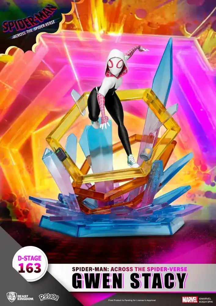 Marvel D-Stage PVC Diorama Spider-Man: Across the Spider-Verse Gwen Stacy 15 cm - Smalltinytoystore