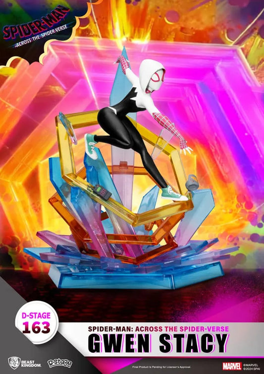 Marvel D-Stage PVC Diorama Spider-Man: Across the Spider-Verse Gwen Stacy 15 cm - Smalltinytoystore