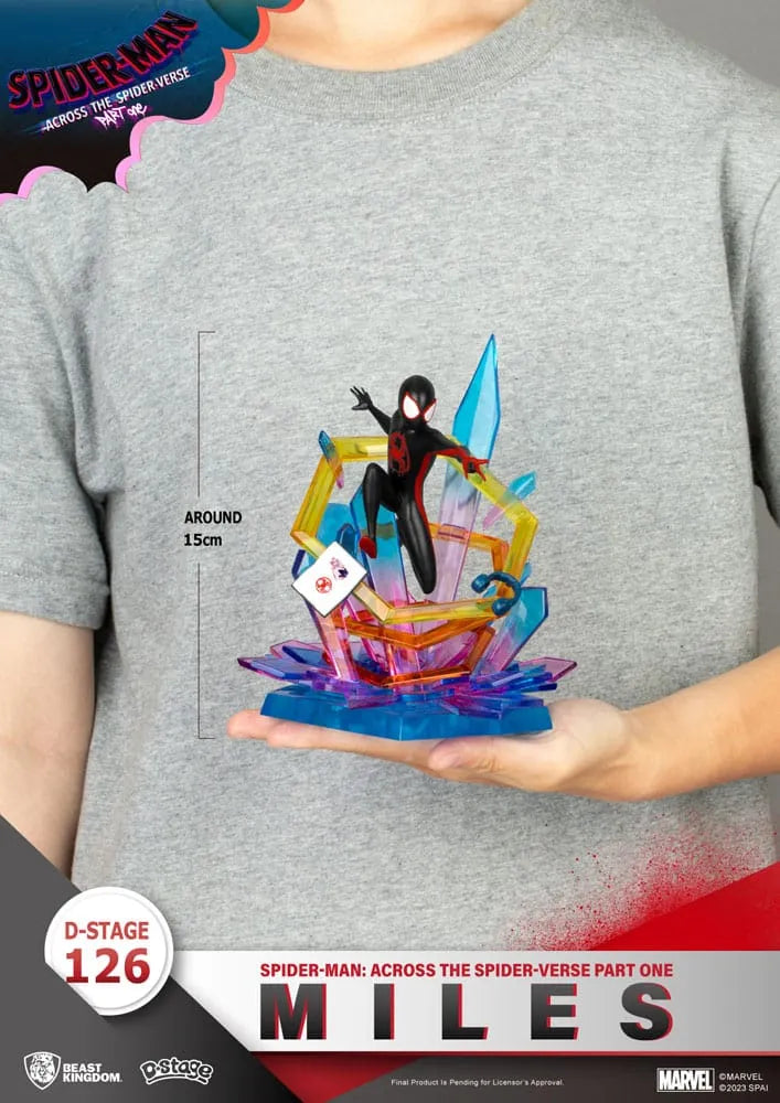 Marvel D-Stage PVC Diorama Spider-Man: Across the Spider-Verse Part One-Miles 15 cm - Smalltinytoystore