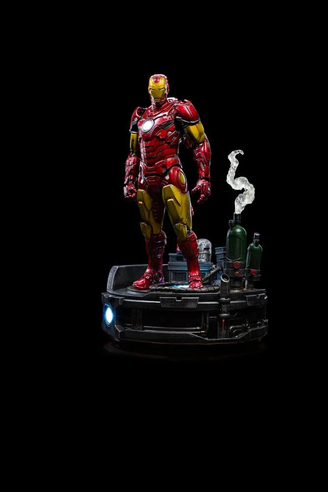 Marvel Deluxe Art Scale Statue 1/10 Iron Man Unleashed 23 cm - Smalltinytoystore