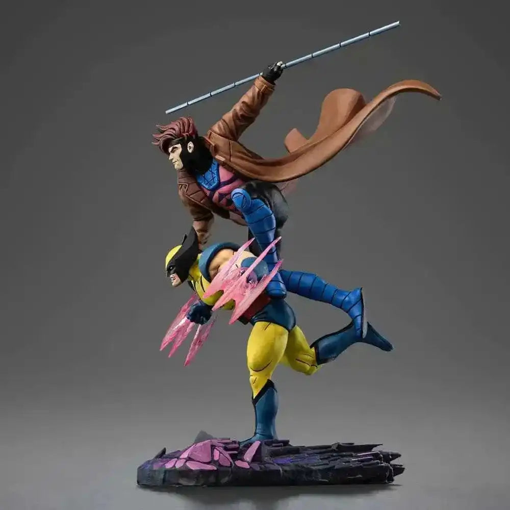Marvel Deluxe Art Scale Statue 1/10 X-Men´97 Gambit & Wolverine 29 cm - Smalltinytoystore
