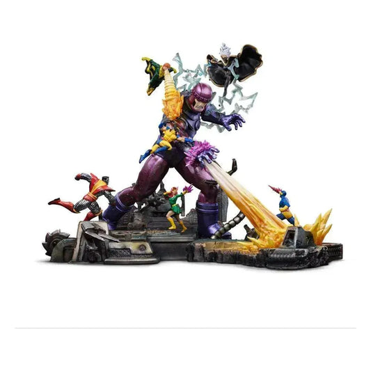 Marvel Demi Art Scale Statue 1/20 X-Men Danger Room Diorama A 42 cm - Smalltinytoystore