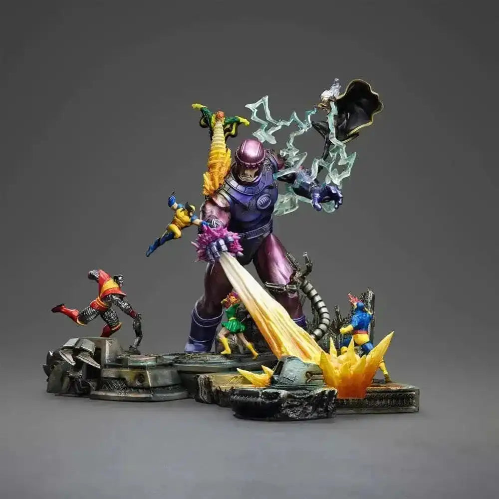 Marvel Demi Art Scale Statue 1/20 X-Men Danger Room Diorama A 42 cm - Smalltinytoystore