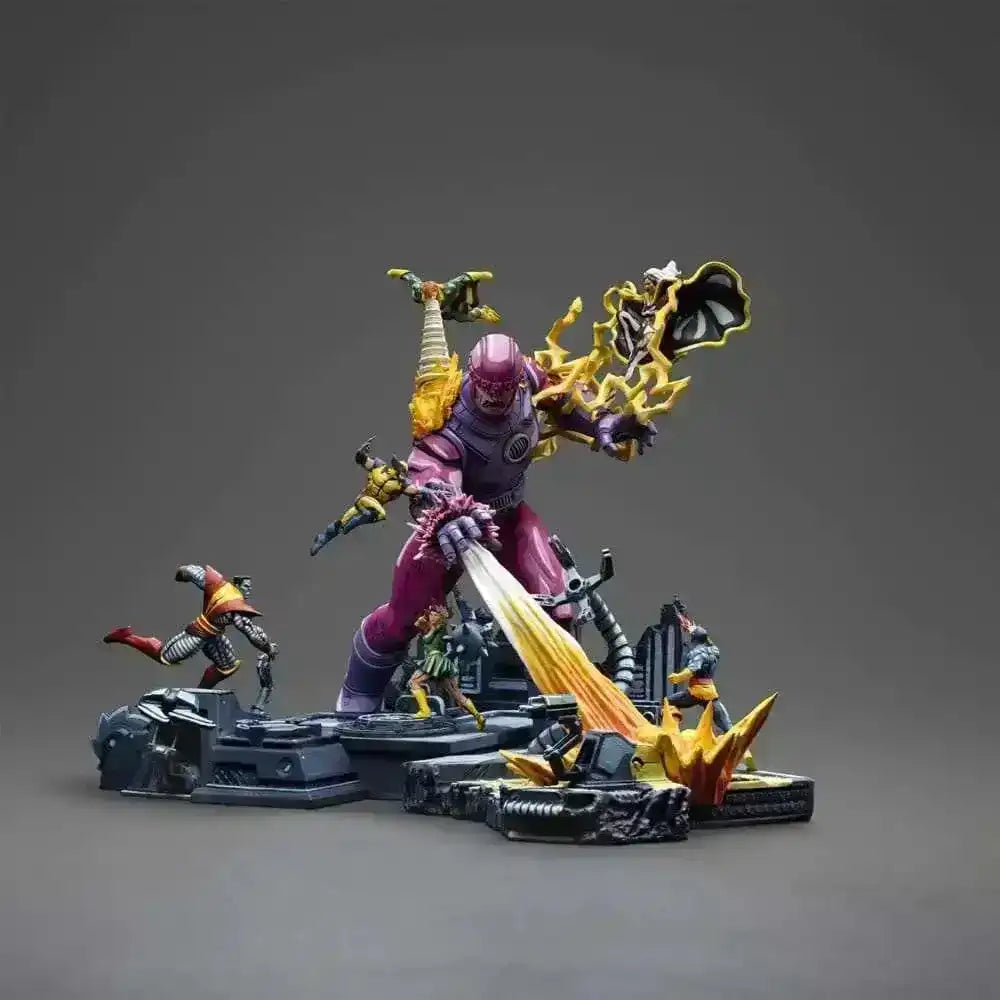 Marvel Demi Art Scale Statue 1/20 X-Men Danger Room Diorama A (Comics Color Variant) 42 cm - Smalltinytoystore