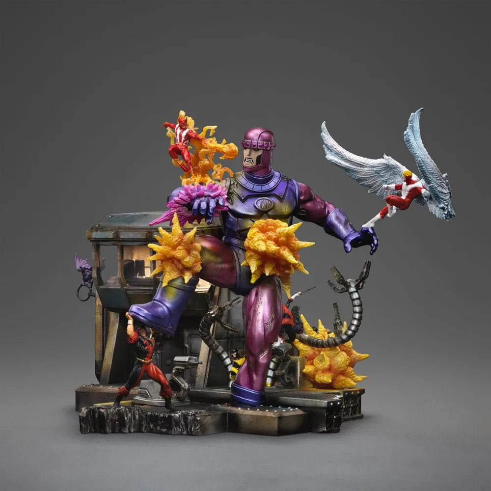 Marvel Demi Art Scale Statue 1/20 X-Men Danger Room Diorama B 43 cm - Smalltinytoystore